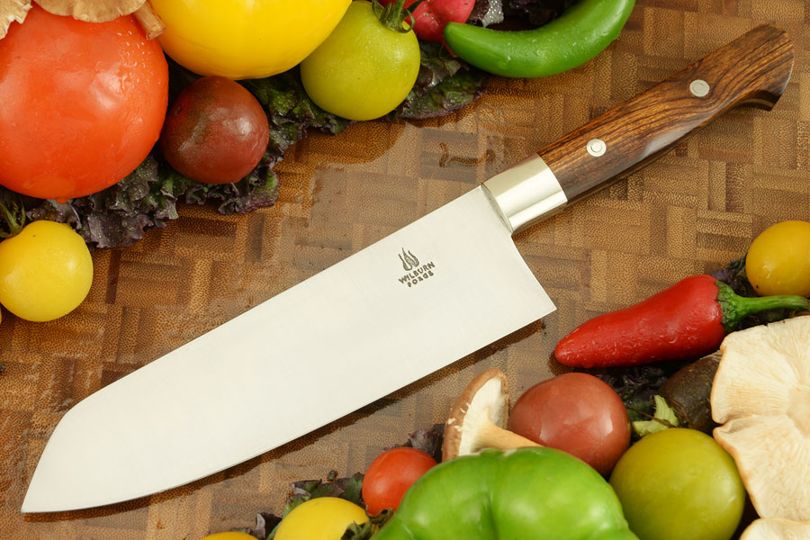 Chef's Knife - Santoku (7 in.) with Ironwood