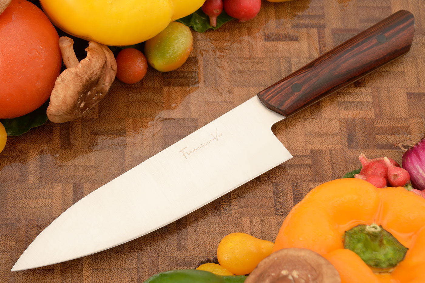 Chef's Knife (6-1/3 in.) with Kingwood - 52100 Carbon