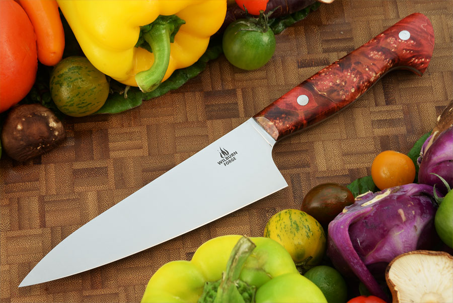 Chef's Knife (6 in.) with Maple Burl