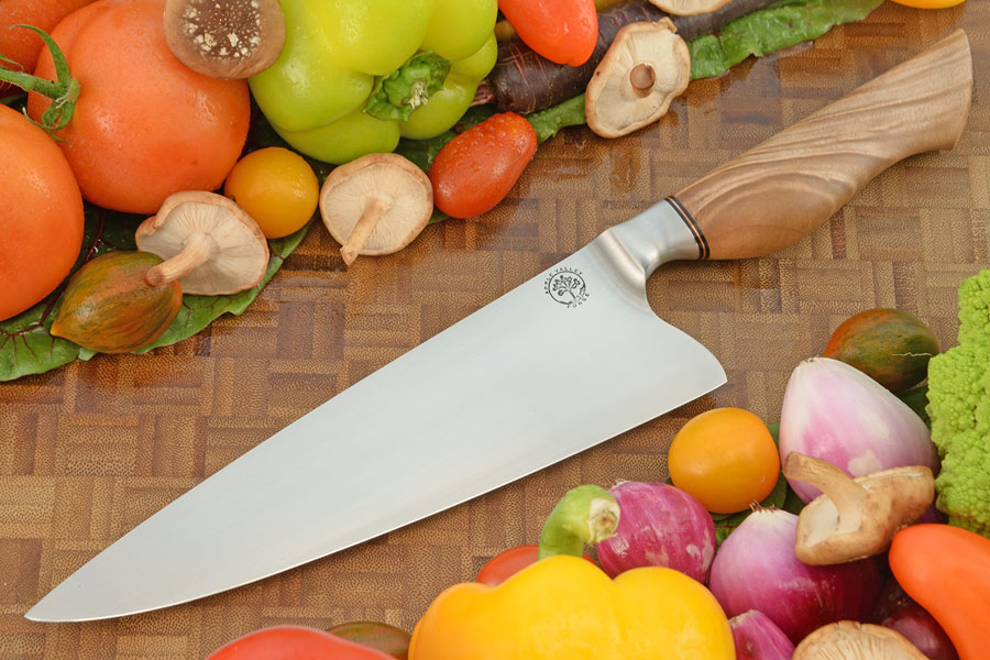 Integral Chef's Knife (8 in.) with Flame Maple