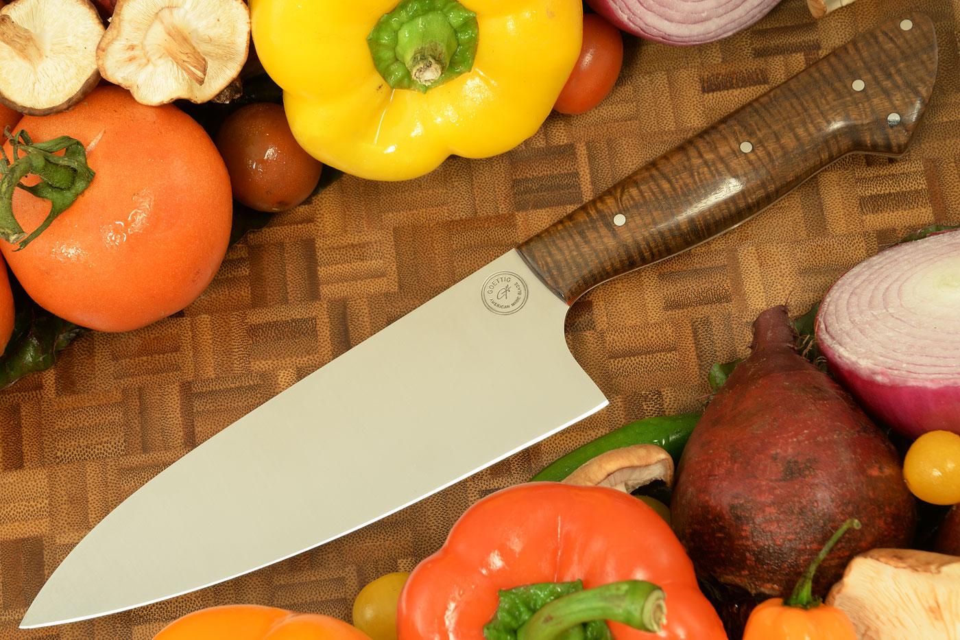 Chef's Knife (6-1/2 in.) with Ringed Gidgee