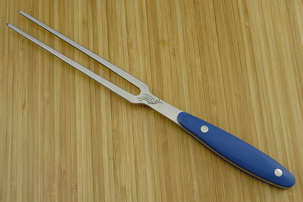 HCK Chef's Fork with Blue G10