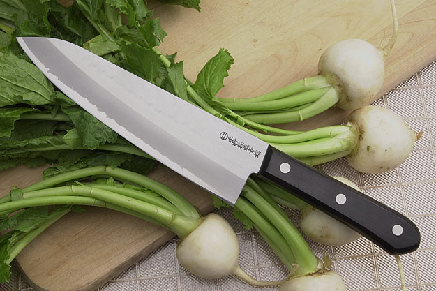 Kansui Dojo Chef's Knife - Aogami Gyuto Hocho - 7 1/2 in.