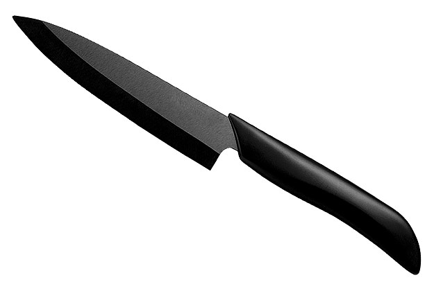 Kyocera Black Ergo Utility Knife - 5 in. (FK-60-BK)
