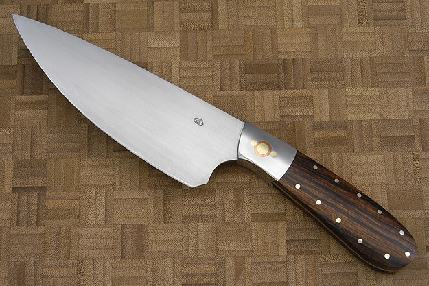 Three Suns Chef Knife with Desert Ironwood (6 in)