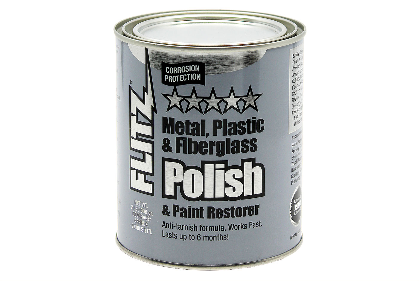 Flitz Metal Polish (2 lb can)
