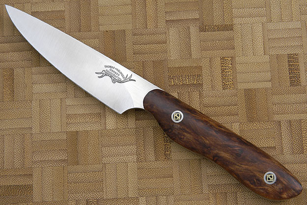 HCK Paring Knife with Redwood Burl - 3 1/2 in.