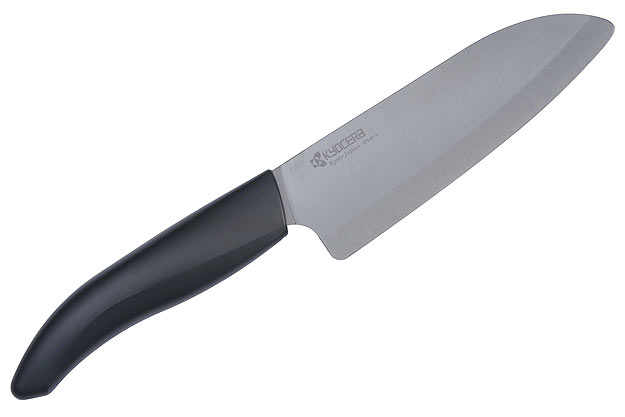 Kyocera Revolution Chef's Knife/Santoku - 5 1/2 in. (FK-140-BK)