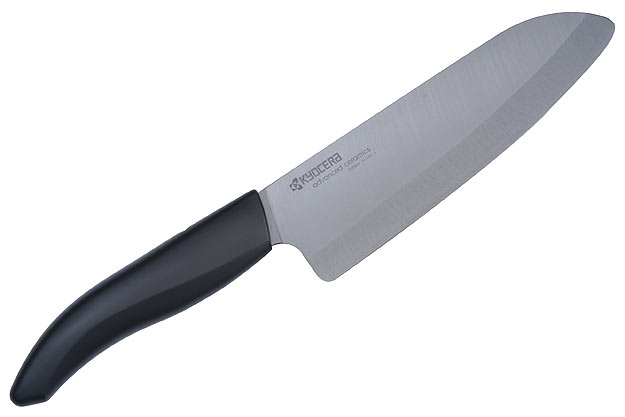 Kyocera Revolution Chef's Knife/Gyuto - 6 1/2 in. (FK-160-BK)