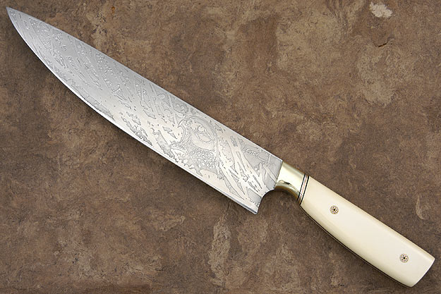 Handmade White Micata Chef's Knife (10 1/2 in)