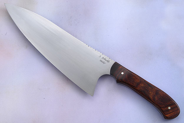 Deep Belly Chef Knife with DymondWood (8 3/4 inches)