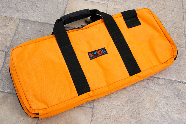 Three Compartment Knife Bag, Orange (D301OR)