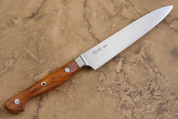 Western Slicing Knife/Petit Gyuto with Sheoak Burl - 150mm (6 in)