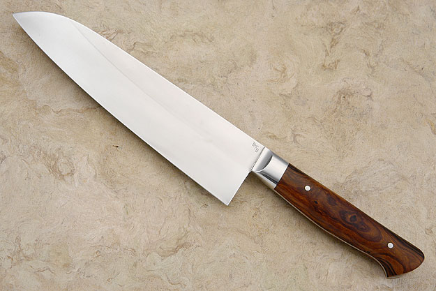 Chef's Knife (Santoku) with Desert Ironwood (7 1/8