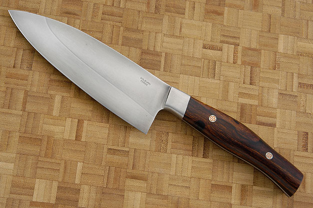 Chef's Knife with Ironwood (6 in)