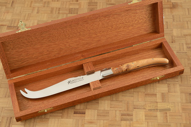 Laguiole Cheese Knife - Juniper Wood