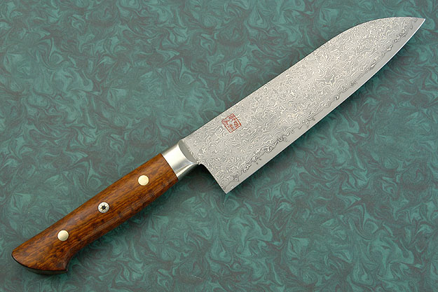 Chef's Knife - Santoku - 7-1/8 in. (180mm) with Snakewood Handle