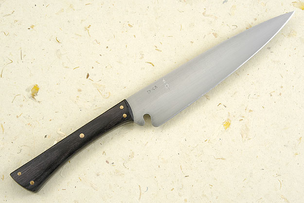 Slicing Knife with Ebony Dymondwood (Honyaki) -- 7-1/2