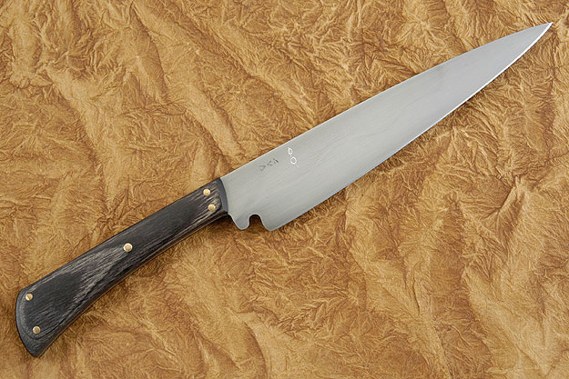 Slicing Knife with Ebony Dymondwood (Honyaki) - 8