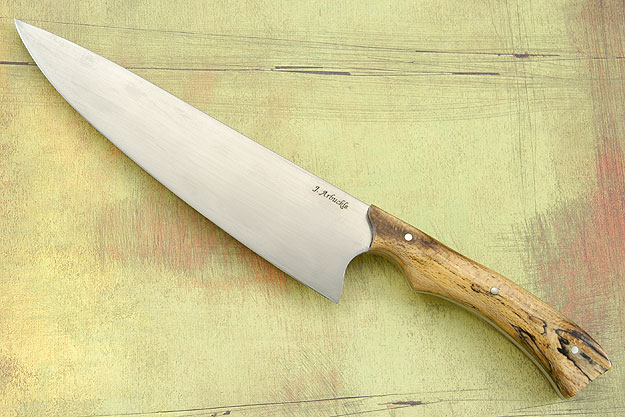 Spalted Sycamore Chef's Knife (7-2/3 inches)