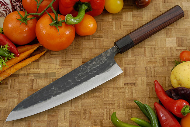 Tojinbo Damascus Chef's Knife - Gyuto - 8-1/4 in. (210mm)