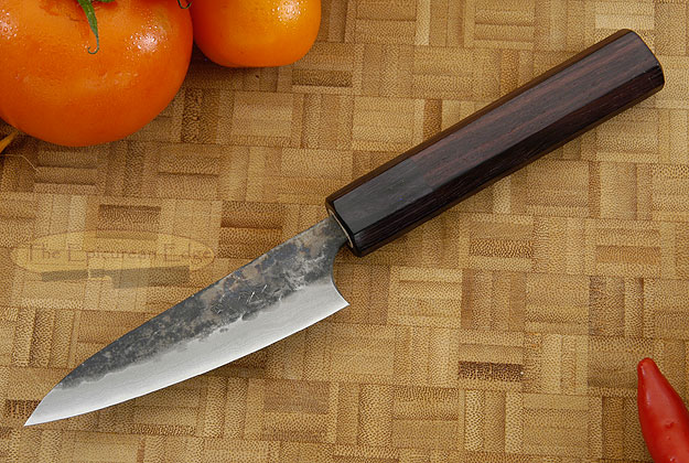 Tojinbo Damascus Paring Knife (Petty) - 3-3/4 in. (95mm)