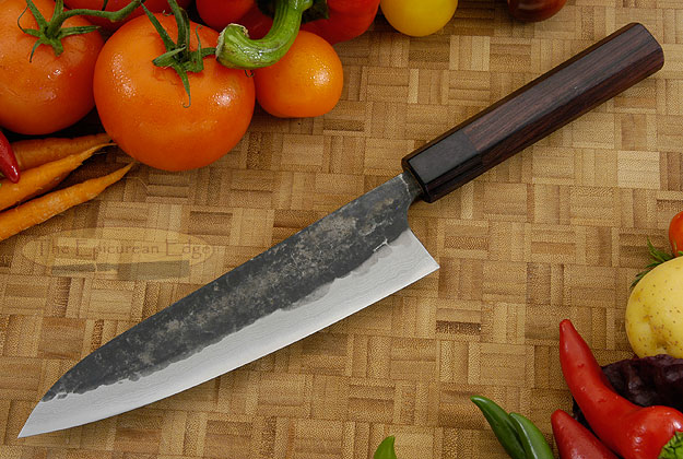 Tojinbo Damascus Chef's Knife - Gyuto - 7-1/8 in. (180mm)