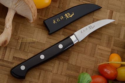 Bu-Rei-Zen (Blazen) PeelingGarnishing Knife - Tourne Knife - 2-12 in ...
