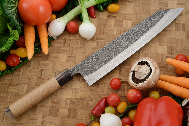 Damascus SLD Chef's Knife - Kiritsuke Gyuto - 10-2/3 in. (270mm)