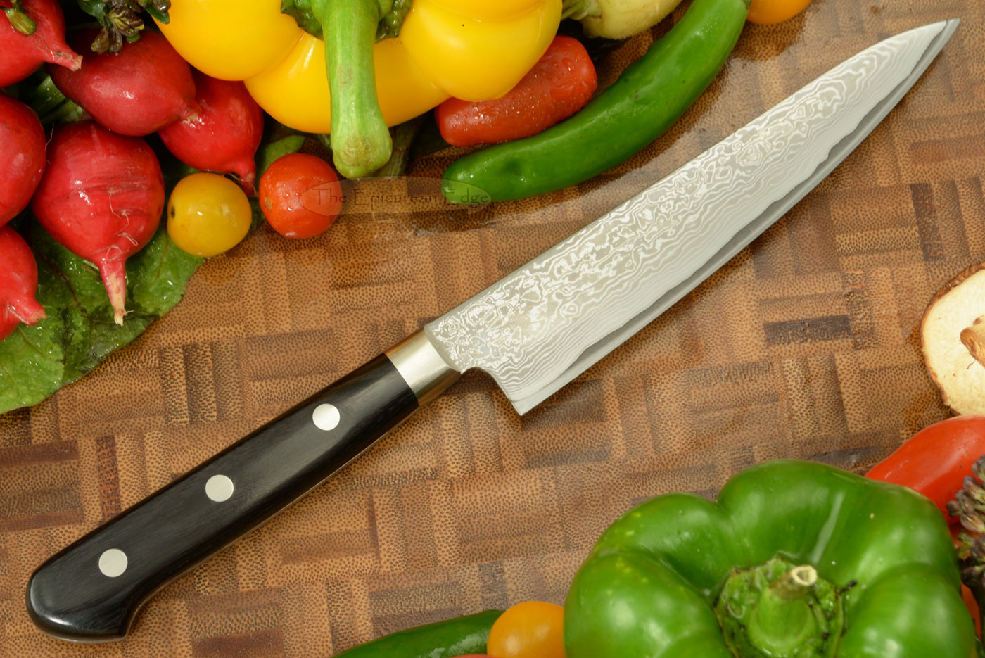 Damascus Utility Knife - Fruit Knife - 5 1/4 in. (135mm)