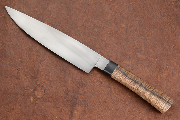 Chef's Knife (8 in) with Curly Koa