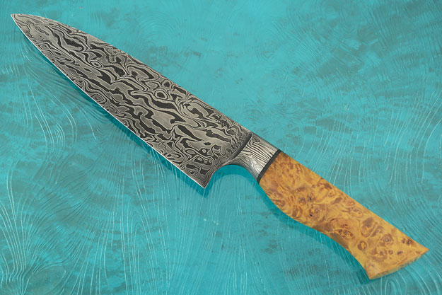 Integral Damascus Chef's Knife (7-1/4
