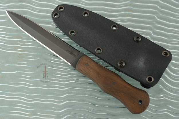 Tactical Dagger with Walnut