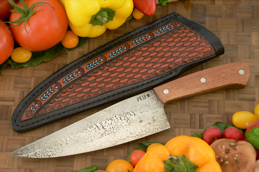 Chef's Knife (Cocinero 180mm) with Incense Wood and O2 Carbon Steel