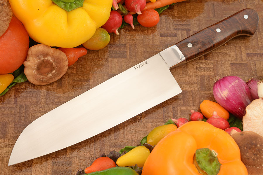 Chef's Knife - Santoku (7-1/2 in.) with Ringed Gidgee