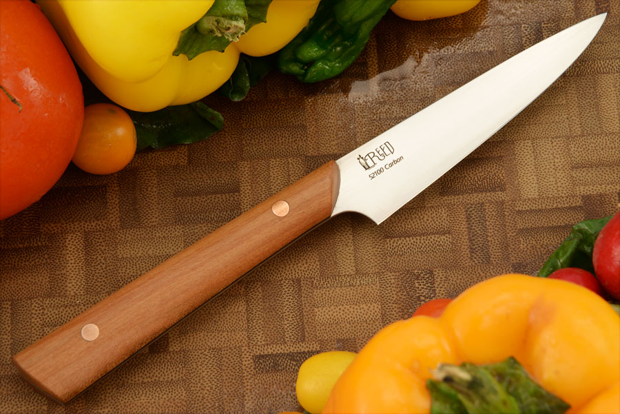 Paring Knife (3-3/4 in.) with Madrone - 52100 Carbon Steel