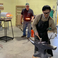 Chef's Knife Forging Class with Mastersmith Bill Burke