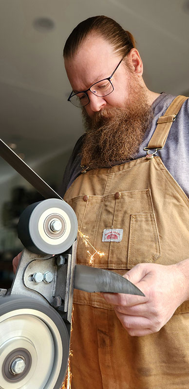 Stuart Smith in the Forge