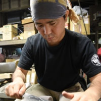 Knifemaker Yuta Katayama