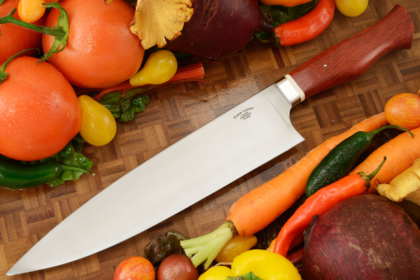 S-Grind Chef's Knife (9-1/8 in) with Pink Ivory