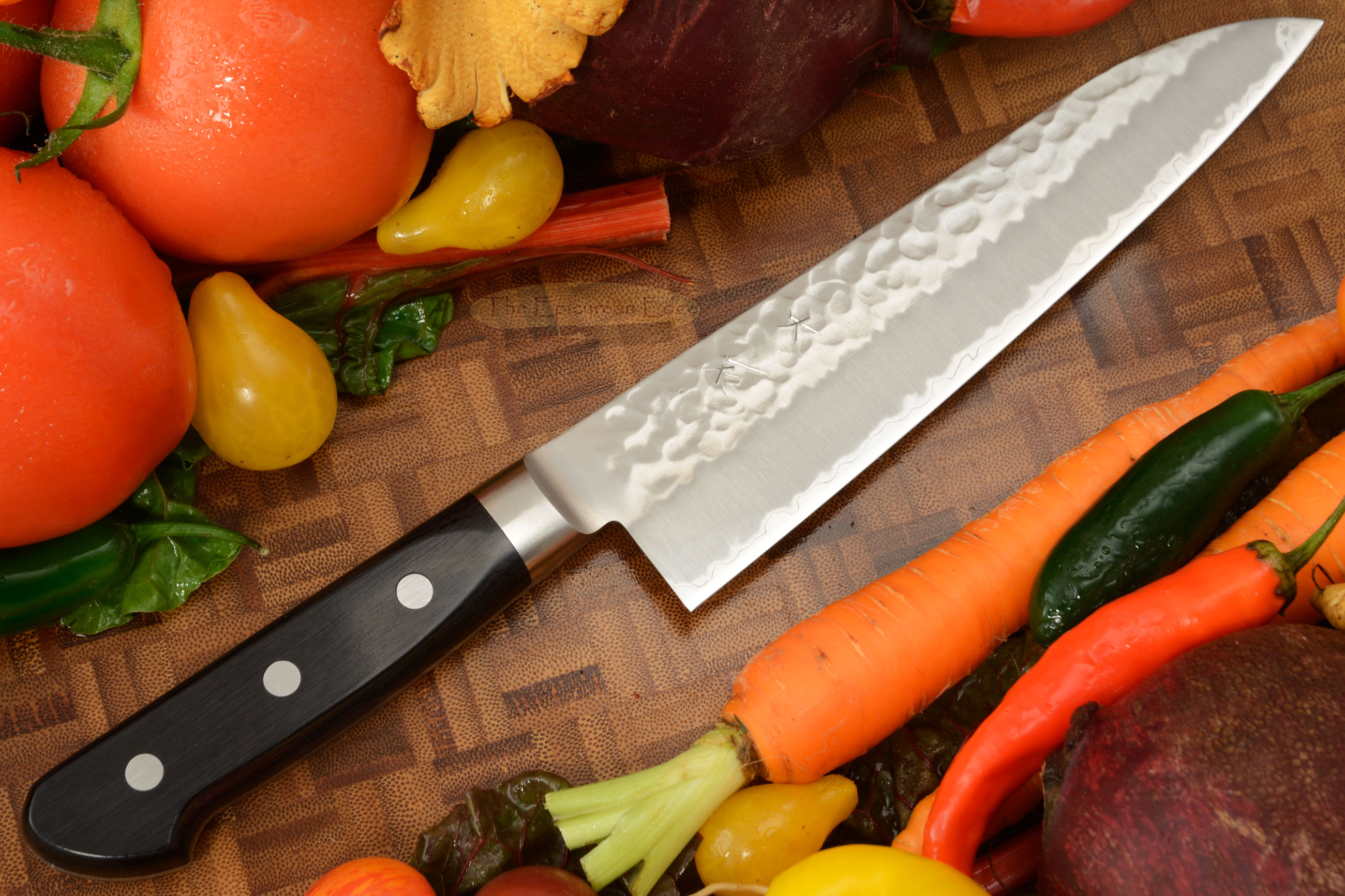 Epicurean Edge: Japanese and European professional chefs knives