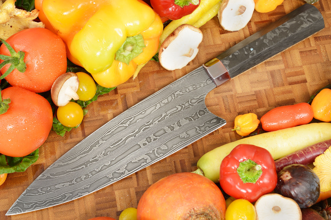 Damascus Chef's Knife (9