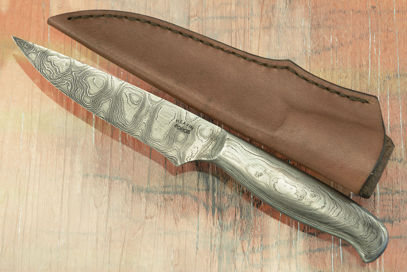 Integral Damascus Chef's Utility Knife (3-3/4