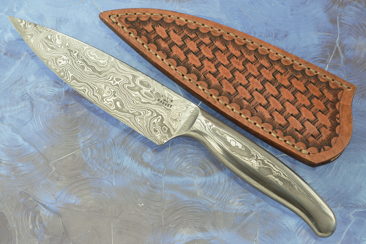 Integral Damascus Chef's Utility (4-3/4