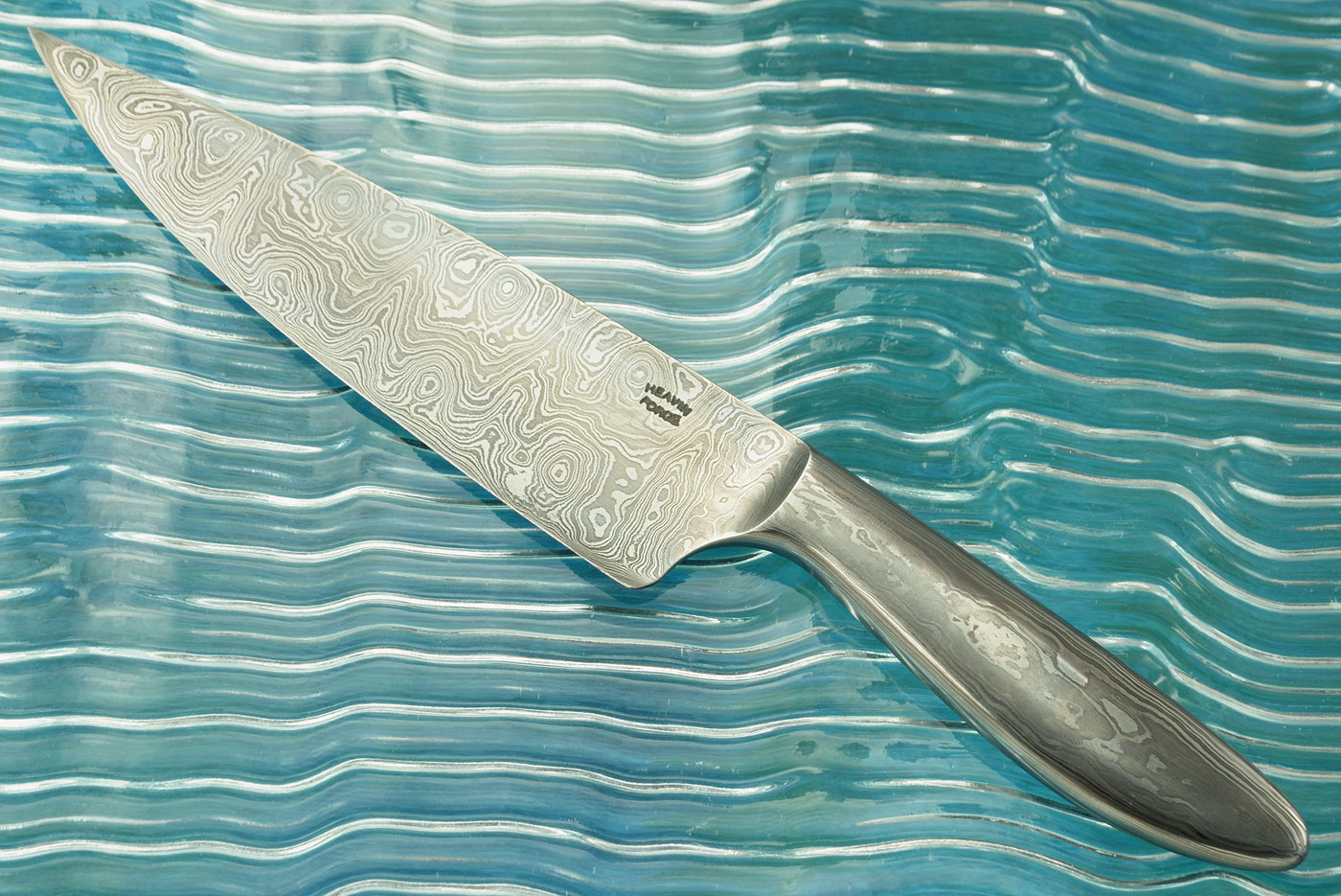 Integral Damascus Chef's Knife (5-3/4