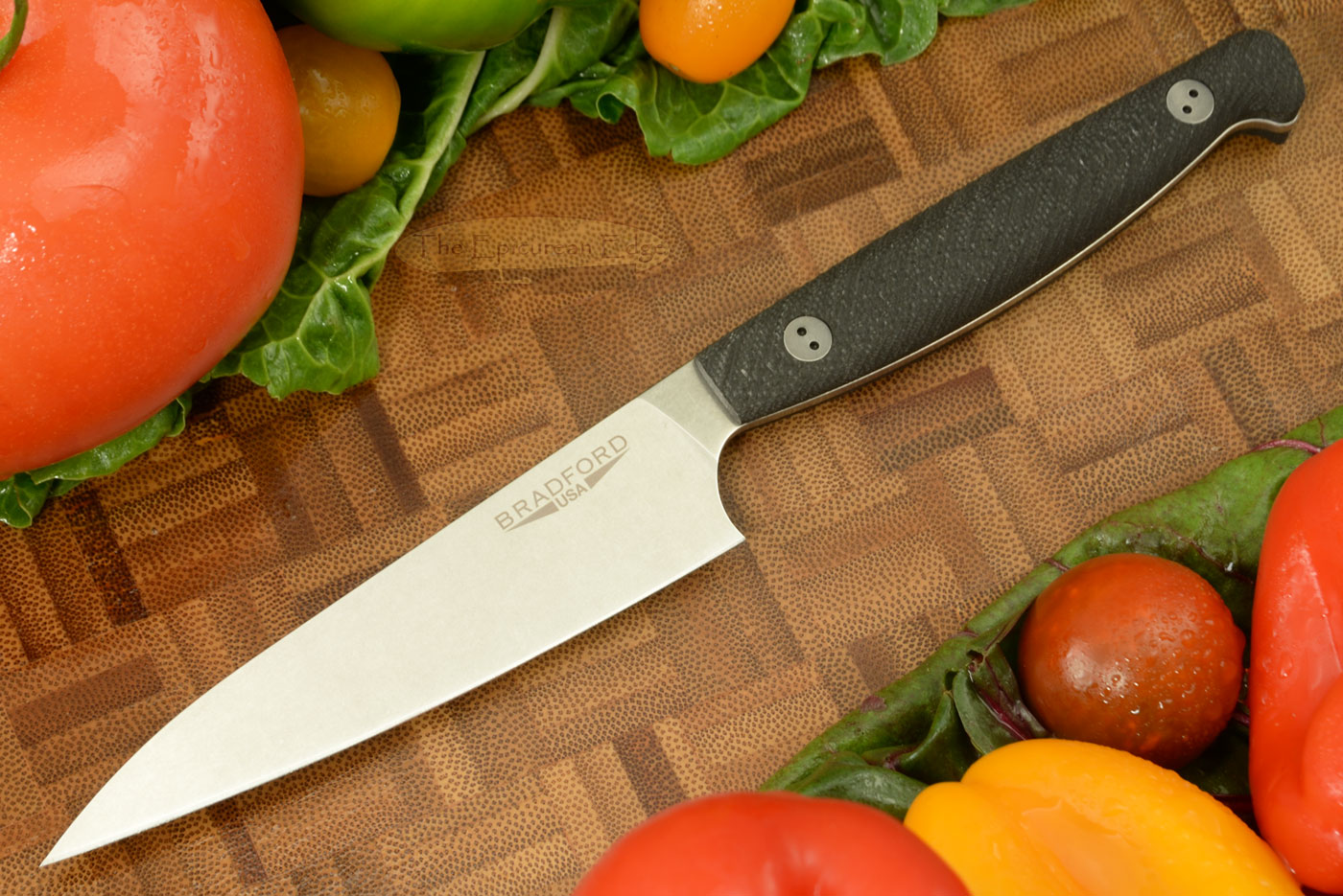 Paring Knife with Microtextured Black G10 (4 in.)