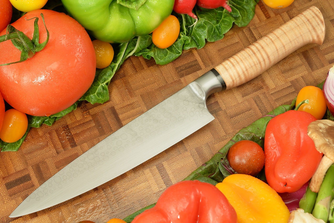 Utility Knife (6-1/2 in.) with Curly Maple