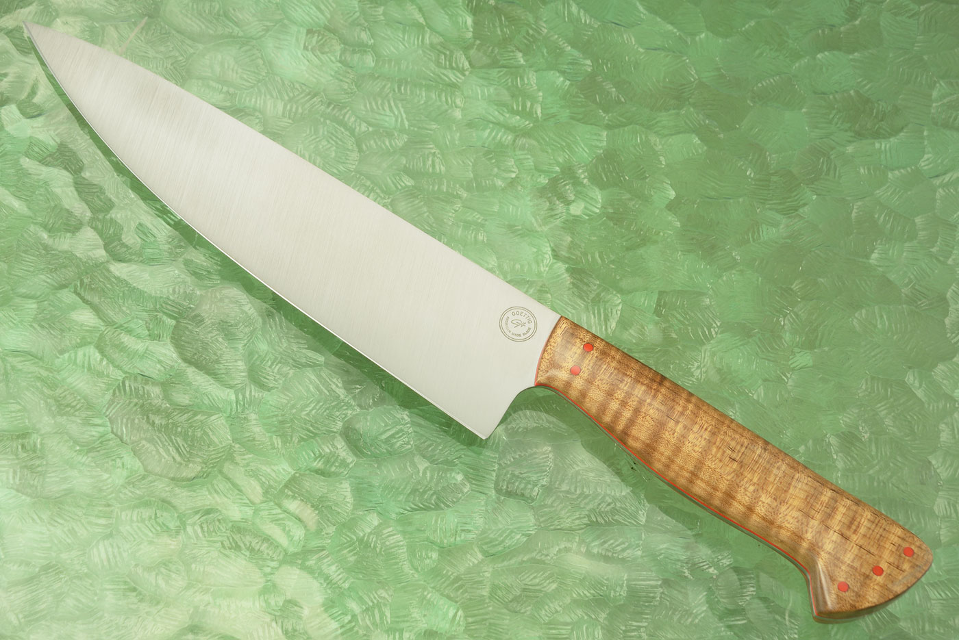 Chef's Knife (8-3/4 in.) with Curly Maple
