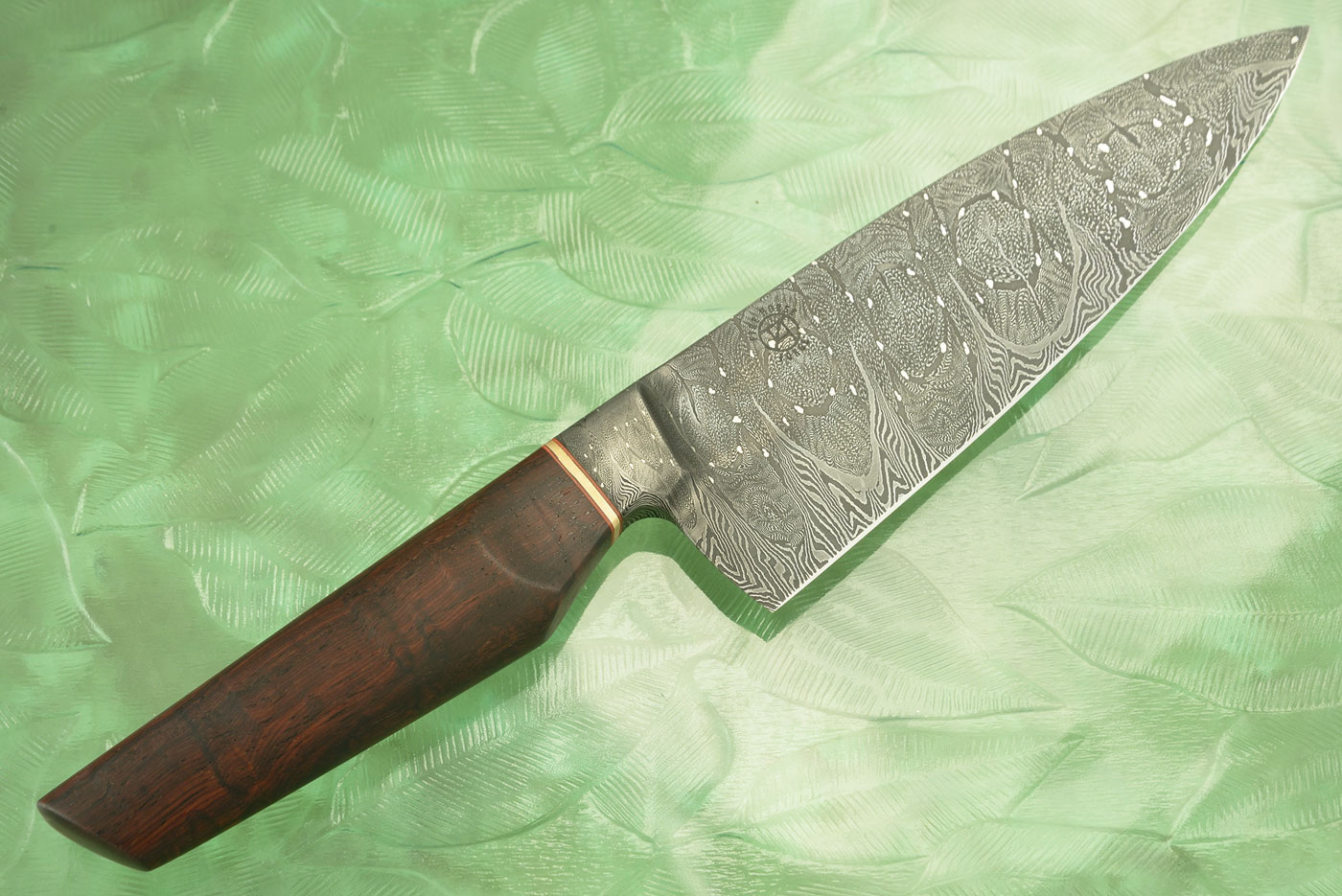 Integral Damascus Chef Knife (6-1/2 in) with Cocobolo