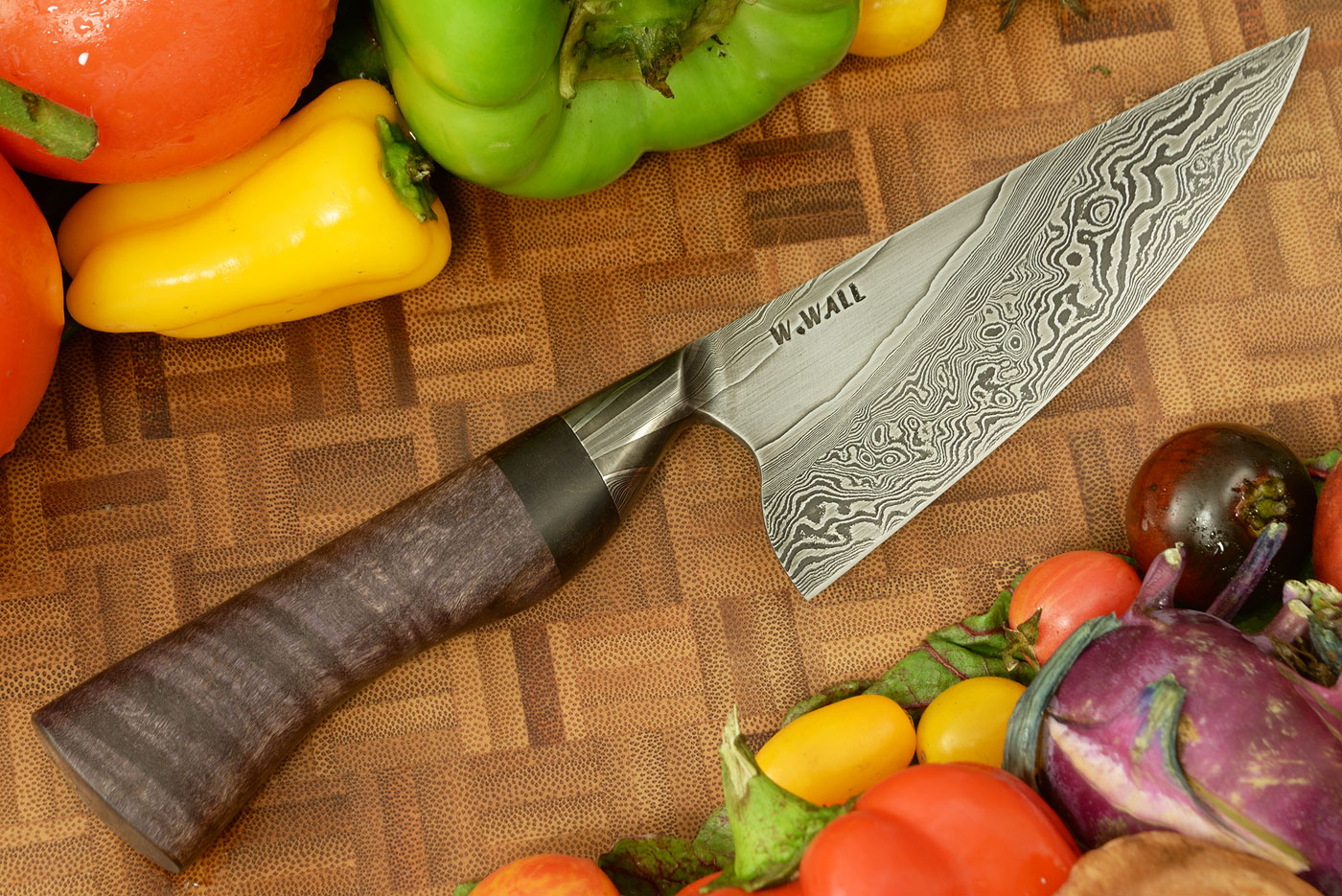 Integral Damascus Chef's Knife (5